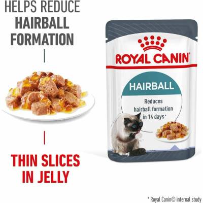 Royal Canin Hairball Care v želé 12 x 85 g