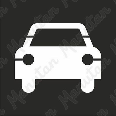 Šablona auto, plast 470 x 470 x 0,5 mm