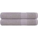 vidaXL Кърпи FROGN 2 бр. Сиви 100x200 см 360 г/м2 (136842)
