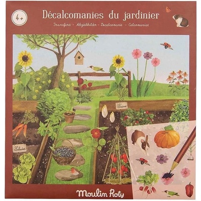 Moulin Roty Образователен комплект за творчество Moulin Roty - Градина (712428)