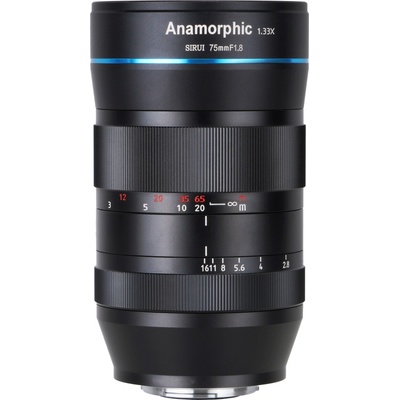 Sirui Anamorphic Lens 1,33x 75mm f/1.8 baj. Fujifilm X