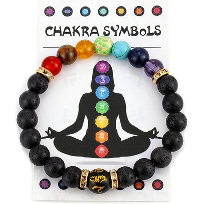 Amparo Miranda Náramek s kameny Chakra AM378