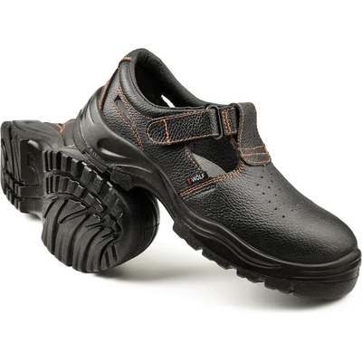 B-Wolf Защитен сандал s1p capri s1p | Черно (520200)