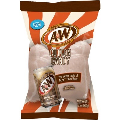 A&W cukrová vata s příchutí kořeněného piva 88 g