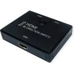 Roline VALUE Двупосочен превключвател, 4K60Hz 14.99. 3586-10 (14.99.3586-10)