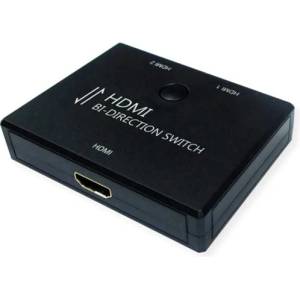 Roline VALUE Двупосочен превключвател, 4K60Hz 14.99. 3586-10 (14.99.3586-10)