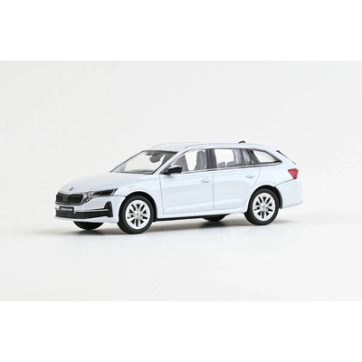 Abrex Škoda Octavia IV FL Combi (2024) 1:43 White Moon Metallic
