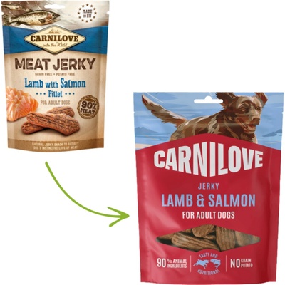 Carnilove Jerky Lamb and Salmon 100 g