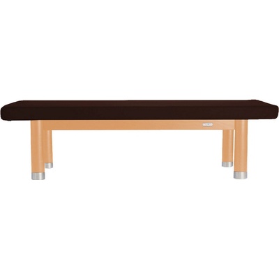 Clap Tzu Luxusní thajské masážní lehátko AMBRA Thai Barva čalounění: PU čokoládová (chocolate) Doplňky: bez doplňků Barva konstrukce: olejovaný buk 202 x 115 cm 60 kg 13 barev