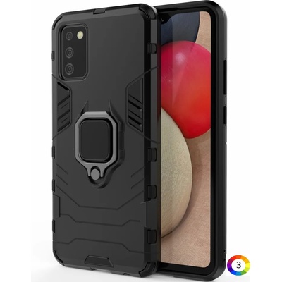 Samsung Galaxy A02s Удароустойчив Ring Holder Калъф и Протектор