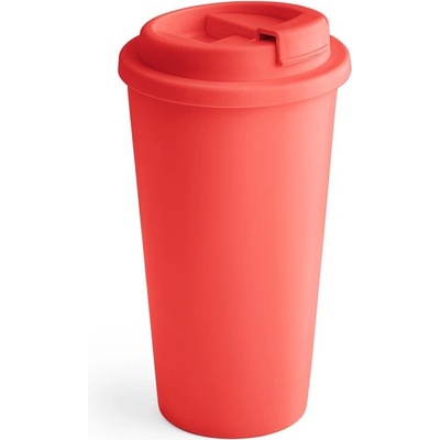 Cuppari Cestovní hrnek ze 100% PP Červená 500 ml