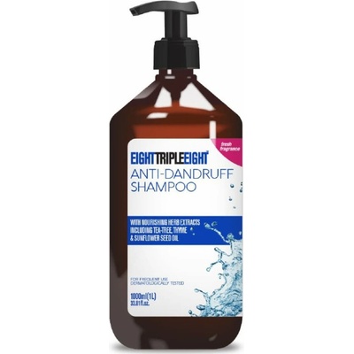 Triple Eight šampon proti lupům 1000 ml