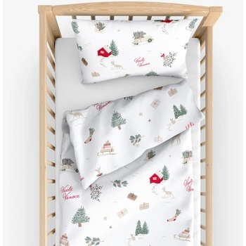 Goldea obliečky České vianoce 90 x 120 cm 40 x 60 cm