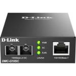 D-Link Медиа конвертор D-link DMC-G10SC/E, 100/1000Base-T to 1000Base-LX SC Single-Mode (10 km) (D-LINK-DMC-G10SC) - Allstore