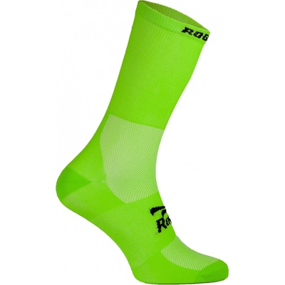 Rogelli Antibakteriálne jednofarebné ponožky s miernou kompresiou Q-SKIN zelené