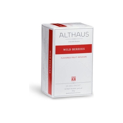 Althaus Čaj ovocný Wild Berries 20 x 2,5 g