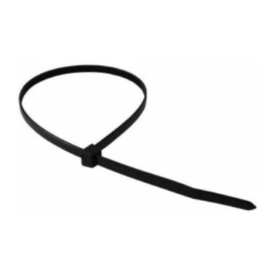 Upevňovací popruh Elematic, 7,5 x 300 mm, černý