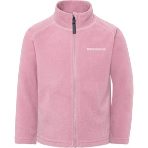 Didriksons Детско поларено яке Didriksons Kid's Monte Full-Zip 10 Fleece jacket - Oyster Pink - размер 100 (703-5308-0913)