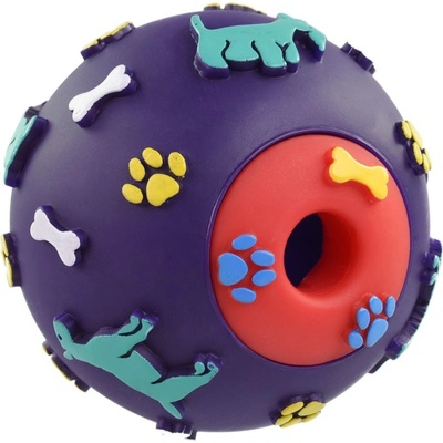 Flamingo Treat Ball míček fialový 11 cm