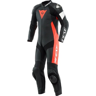 jednodielna kombinéza Dainese TOSA černá/červená/bílá