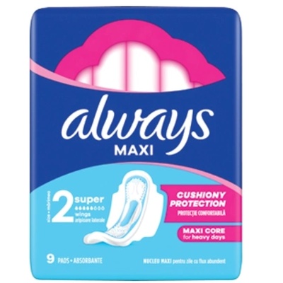 Procter & Gamble Стелки Always Classic 9 бр. Maxi