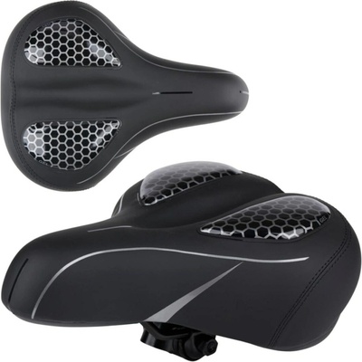 Dunlop TURISTICKÉ MESTSKÉ GÉLOVÉ na bicykel Gel Saddle 26x21 cm