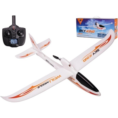 Sky King 959 RC letadlo pro začátečníka červené IQ models RC_325439 RTF 1:10