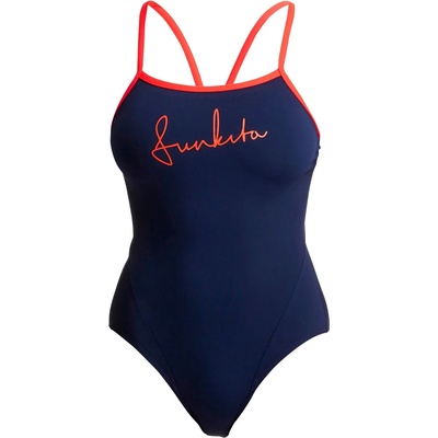 Funkita Дамски бански костюм Funkita Women's Single Strap One Piece Swimsuit - Ocean Fire - размер 38 (EU) (150-5660-1214)