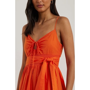 Ralph Lauren Памучна рокля Lauren Ralph Lauren (200962758)