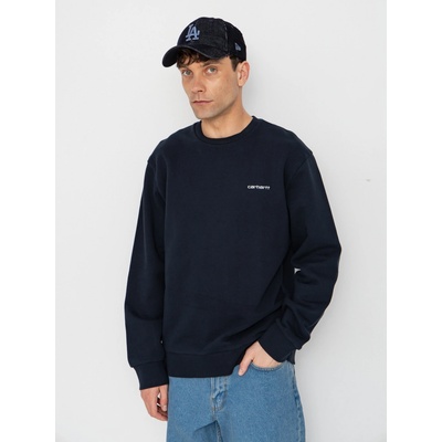 Carhartt WIP Script Embroidery deep night/white
