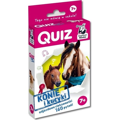 Gra Игра с въпроси за коне и понита Captain Science Настолна игра 7+ (9788367816946)