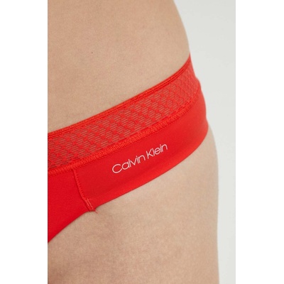 Calvin Klein Бикини тип бразилиана Calvin Klein Underwear в червено 000QF6307E (000QF6307E)