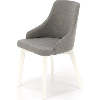 Halmar Трапезен стол TOLEDO бял / дамаска: Ineri 91