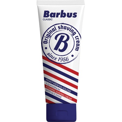 Barbus penivý krém na holenie tuba 75 ml