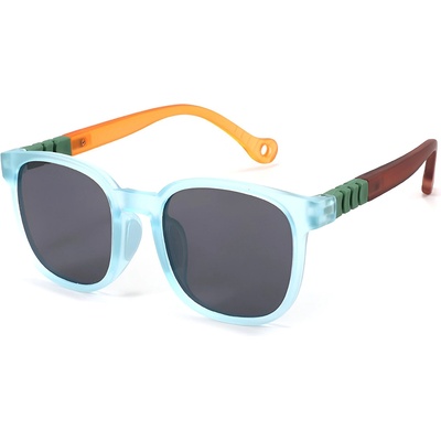 Techsuit Детски слънчеви очила Techsuit Kids Polarized Sunglasses (9694) - поляризирани, TR рамка - Син многоцветен
