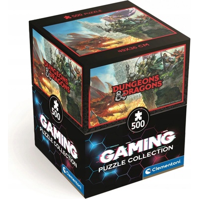 CLEMENTONI Gaming Collection Dungeons&Dragons 500 dílků