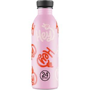 24Bottles Urban Bottle Hey бутилка за вода, 500 мл, розова (002184)