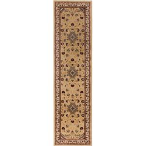 Flair Rugs Бежова пътека 60x230 cm Sherborne - Flair Rugs (503119365672)