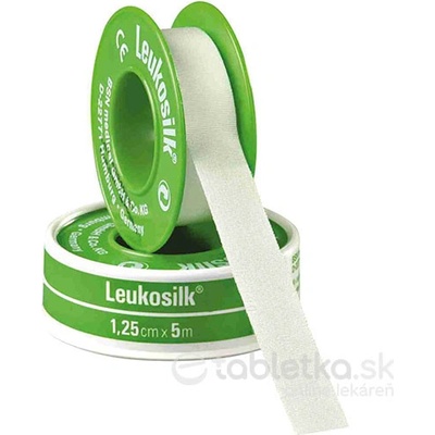 LEUKOSILK náplasť na cievke, 1,25 cm x 5 m, 1x1 ks, 42078753