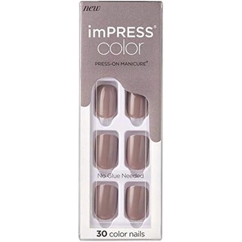 Kiss imPRESS Samolepiace nechty Color Taupe Prize 30 ks