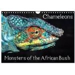 Calvendo Chameleons Monsters of the African Bush (Wall Calendar 2026 DIN A4 landscape), CALVENDO 12 Month Wall Calendar | Calvendo, Chris Hellier