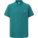 Slazenger Мъжка блуза с яка Slazenger Plain Polo Shirt Mens - Teal