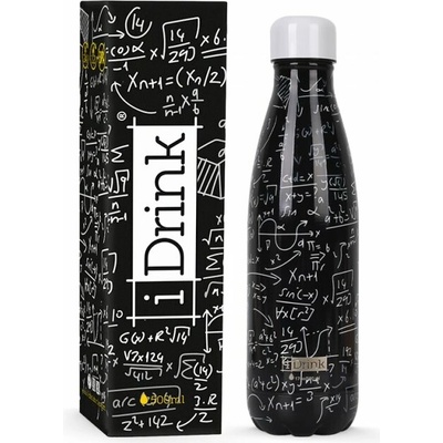 I Drink termoska 500 ml černá písmo