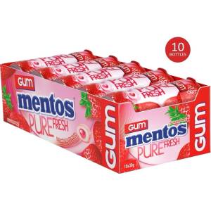 Mentos Pure Fresh Gum Ягода 10 х 30 гр