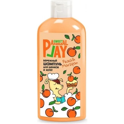 Екопром Animal Play Sweet Shampoo Peach Marzipan за малки кученца и котенца, 300 мл - Русия, AP05-00960