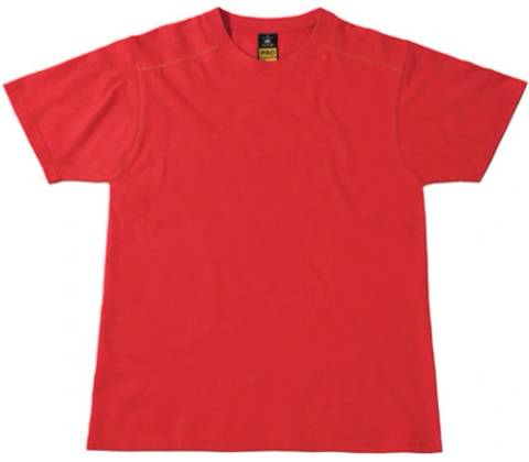 B&C tričko TUC01 red