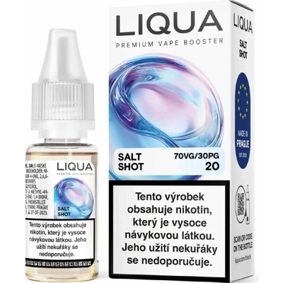 Liqua Nic Salt shot Booster PG30/VG70 10 ml 20 mg