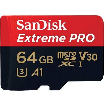 SanDisk microSDXC Extreme Pro 64GB Class 10 SDQXCG-064G-GN6MA