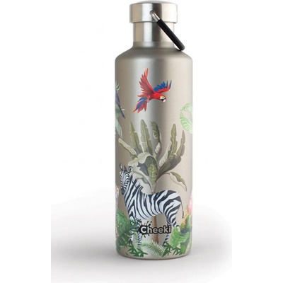 Cheeki Nerezová Termo láhev 600 ml classic 3D Jungle