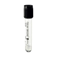 VACUTEST NaCit 3,8% 2 ml, 75 × 13, černá